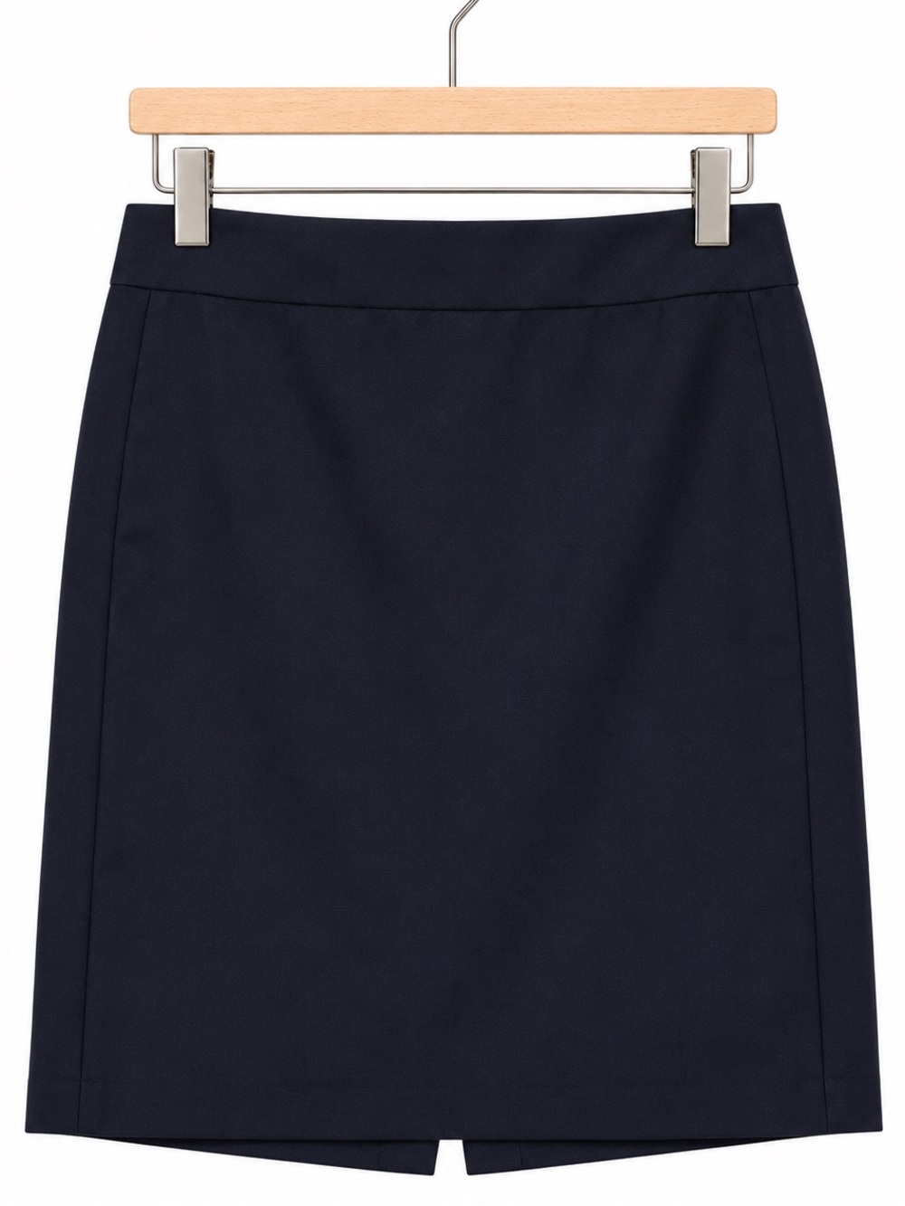 J Crew Navy Blue Pencil Skirt 2P